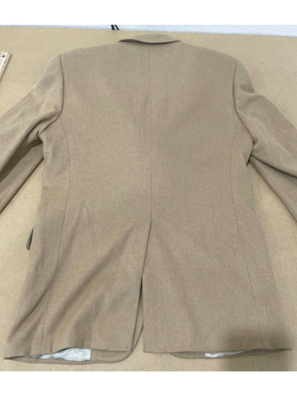 Club Room Mens 100% Camel Hair Blazer Macy's Vintage USA Made Vintage Size 42 - Picture 3 of 12